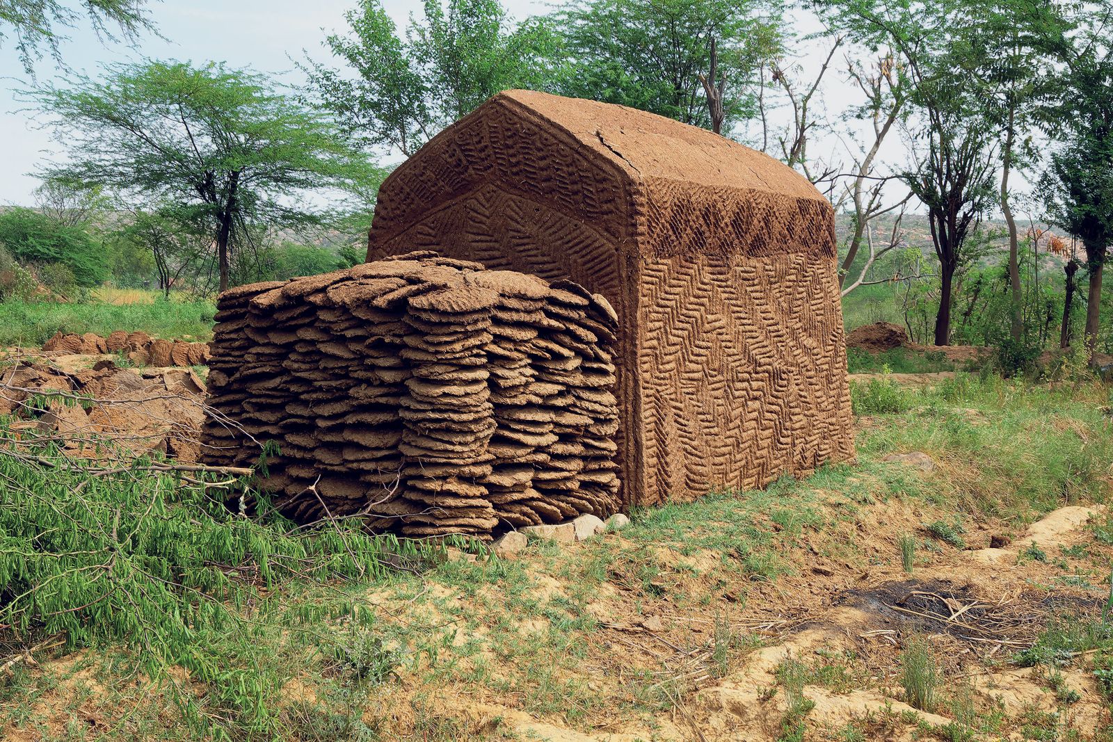 Image may contain Architecture Building Outdoors Shelter Herbal Herbs Plant Nature Vegetation and Countryside