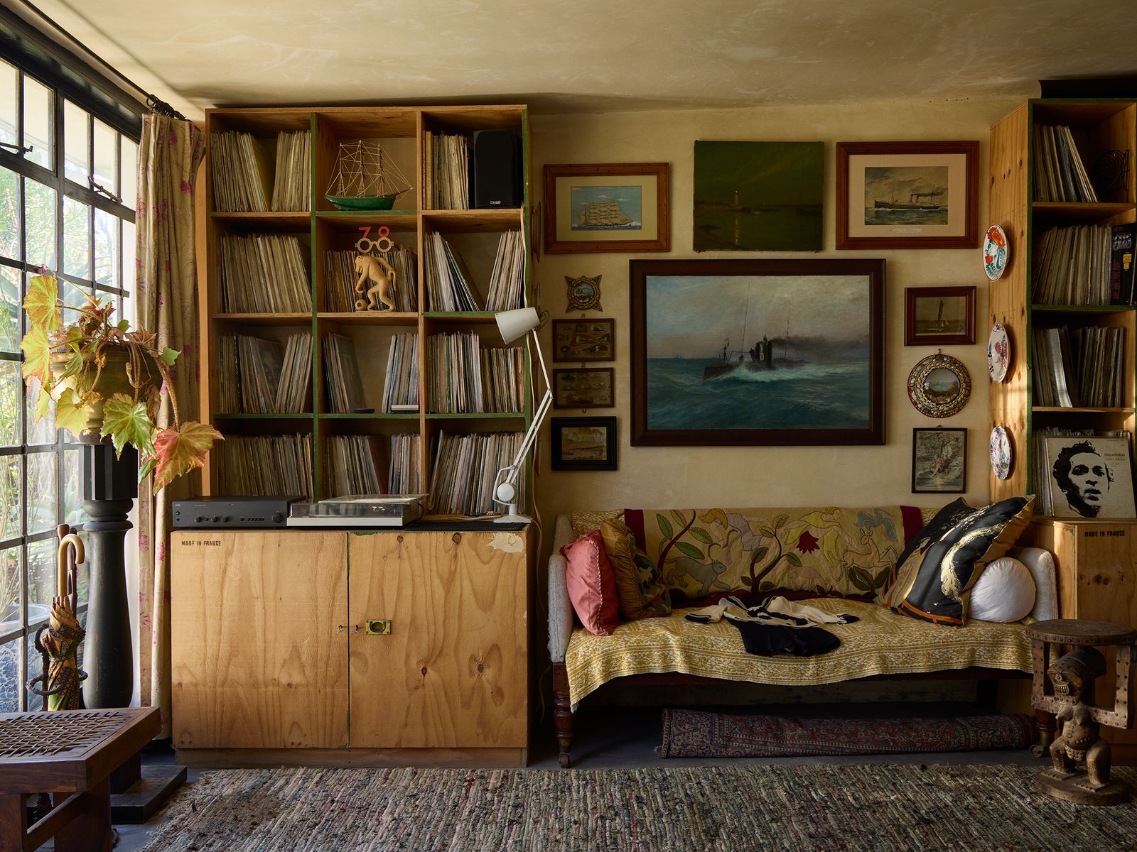 Antique dealer Gilles de Moyencourt’s Cape Town home is full of treasures and tales