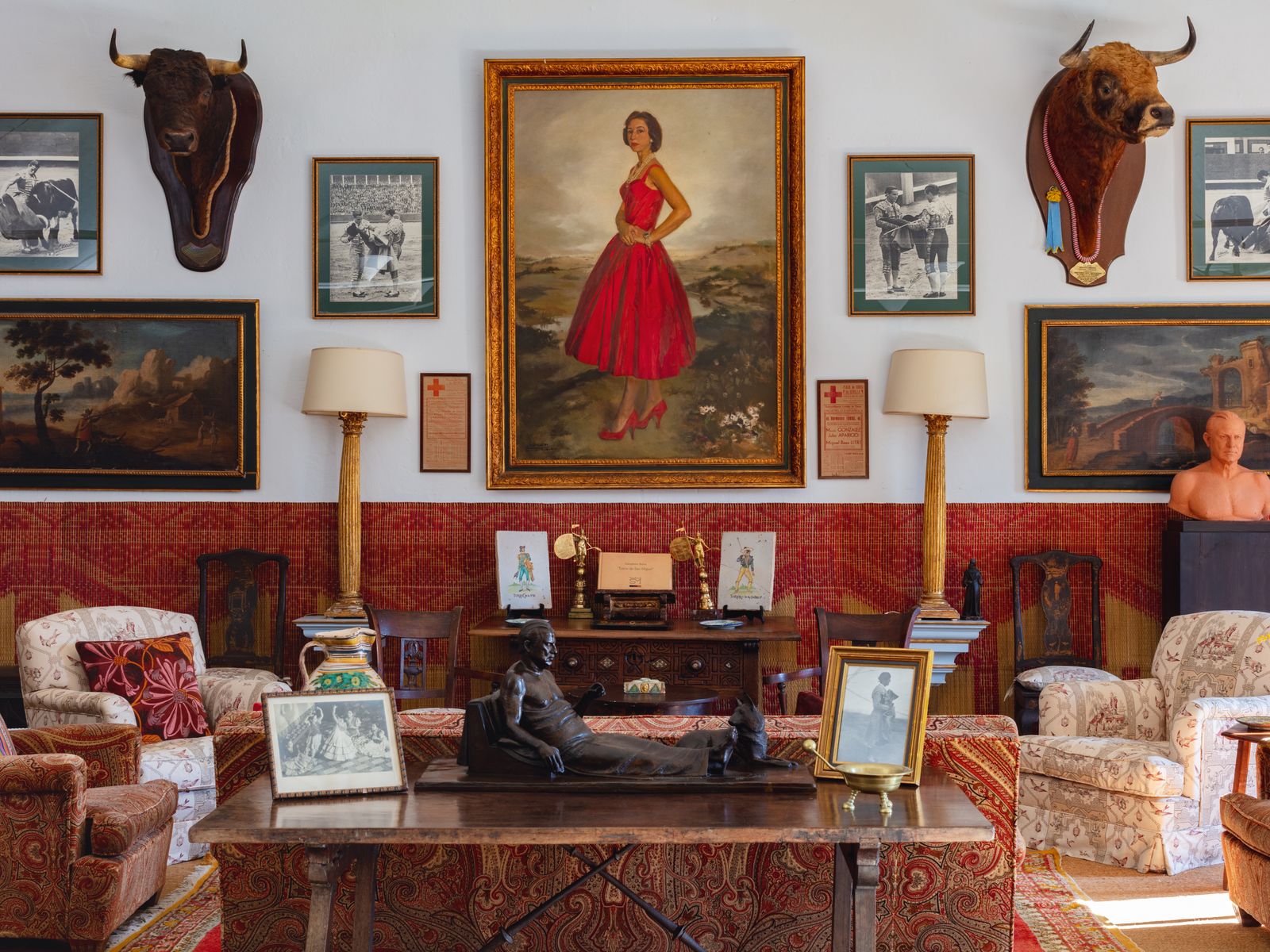 Decorator Javier González Sánchez-Dalp’s Seville home is filled with mementos of his parents