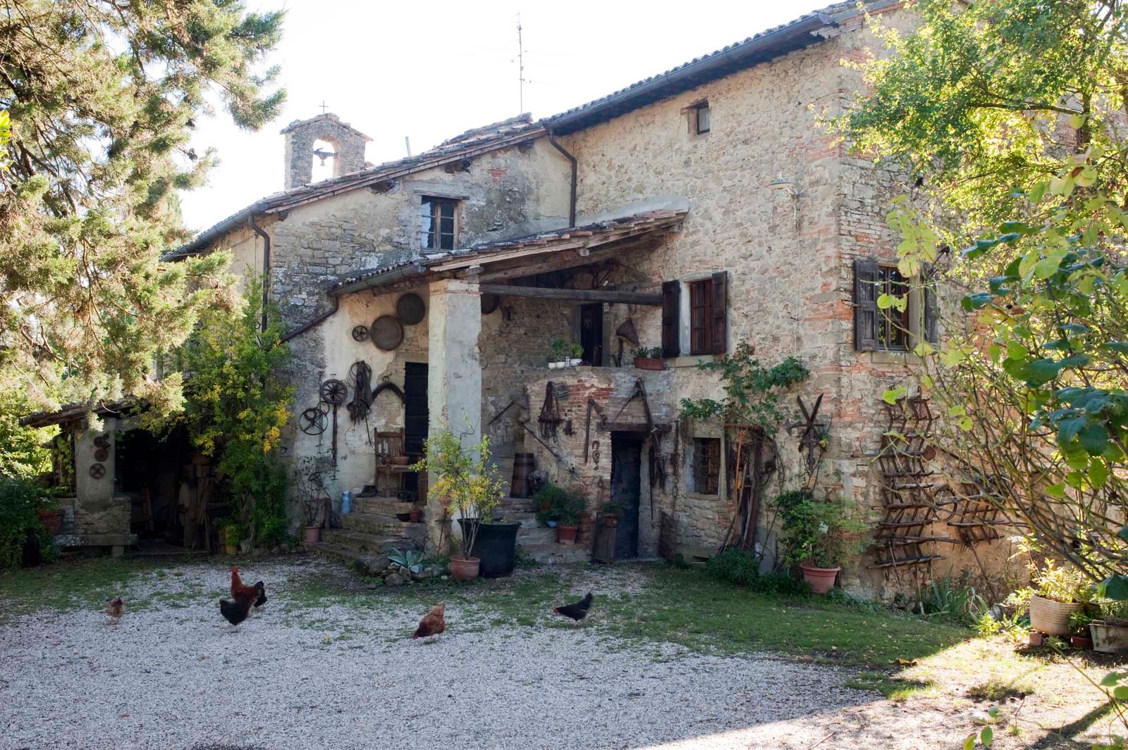 Image may contain Architecture Building House Housing Villa Animal Bird Chicken Fowl Poultry Nature and Outdoors