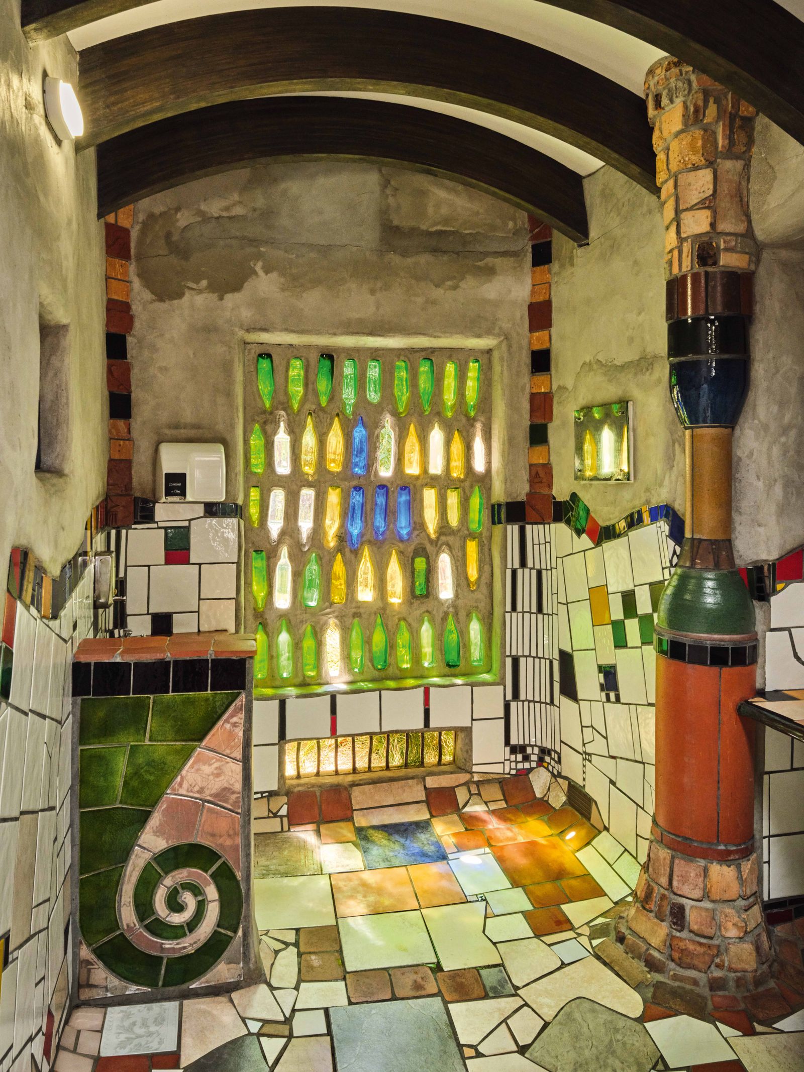 Image may contain Art Floor and Tile