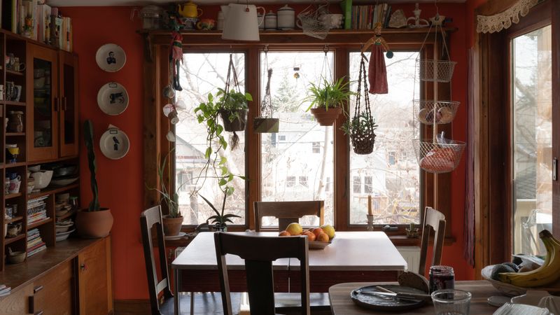 Ceramicist Ginny Sims’s brightly coloured home and studio