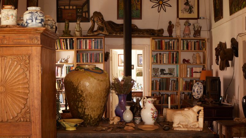 Hylton Nel’s ceramic-filled cottage in Calitzdorp