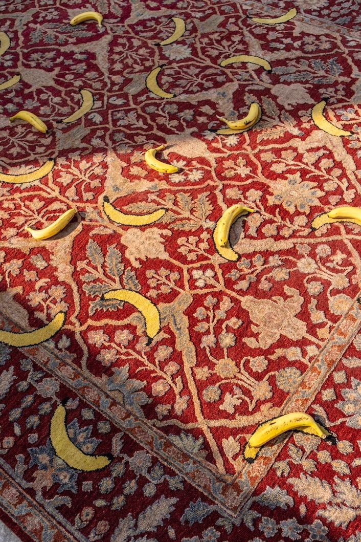 Image may contain Home Decor Rug Banana Food Fruit Plant and Produce