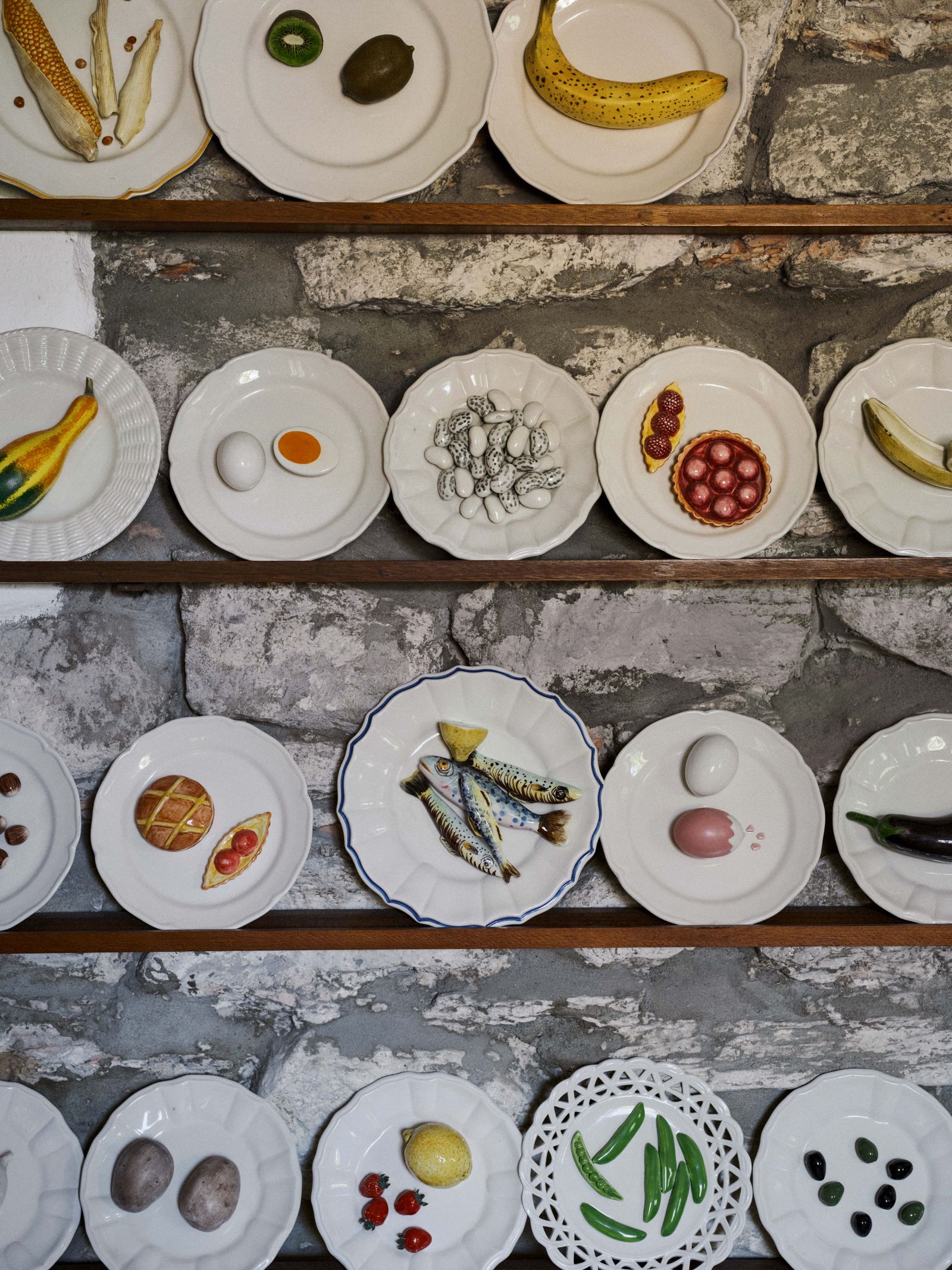 Image may contain Food Food Presentation Meal Plate Dish Art Porcelain Pottery Saucer Brunch Furniture and Egg
