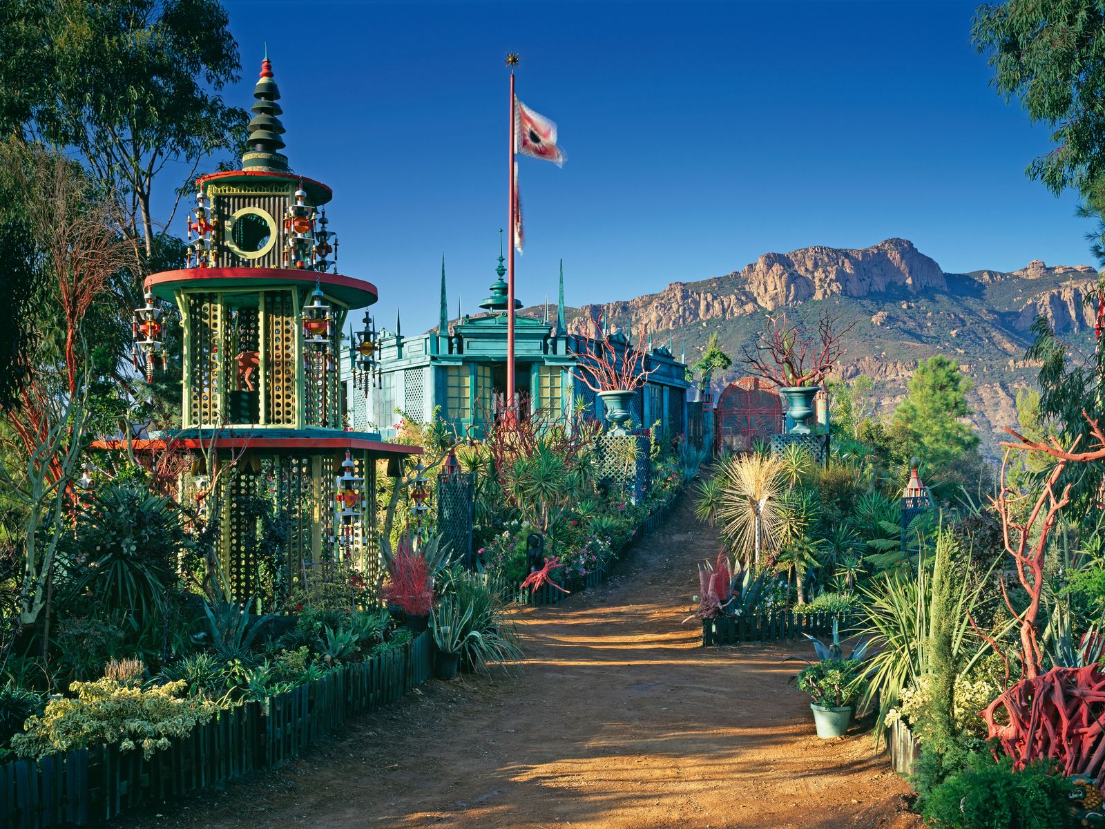The reimagined fantasy-fuelled Malibu estate of Tony Duquette