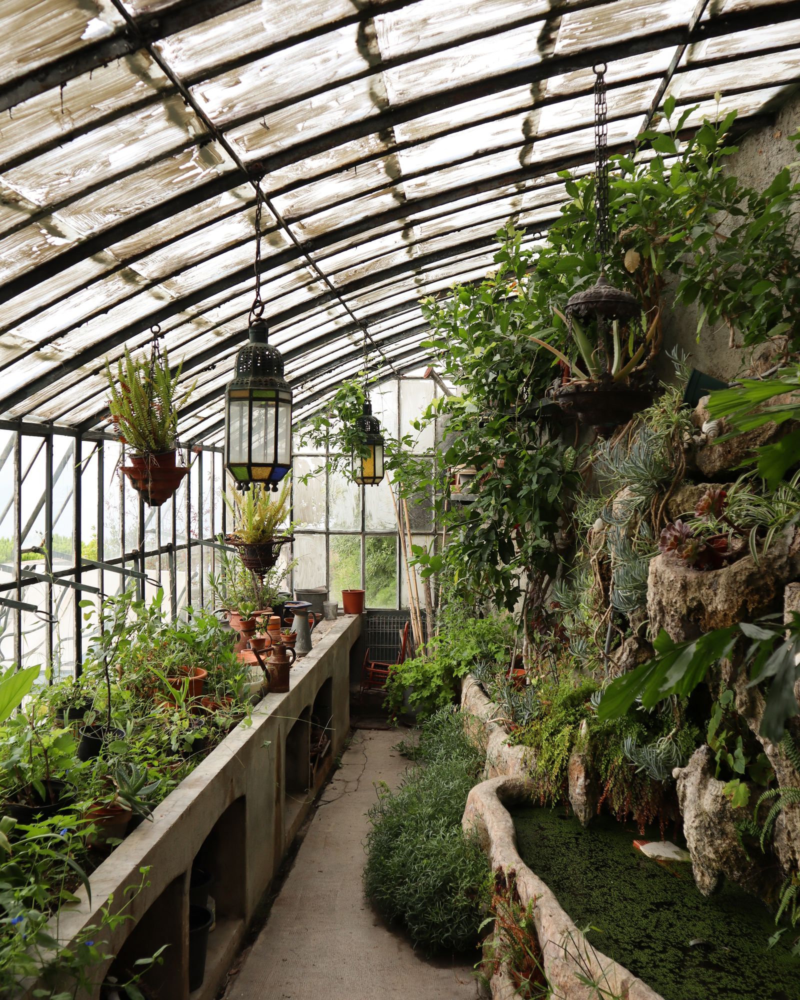 Image may contain Garden Nature Outdoors Gardening Plant Lamp Greenhouse Vegetation Chair Furniture and Cup