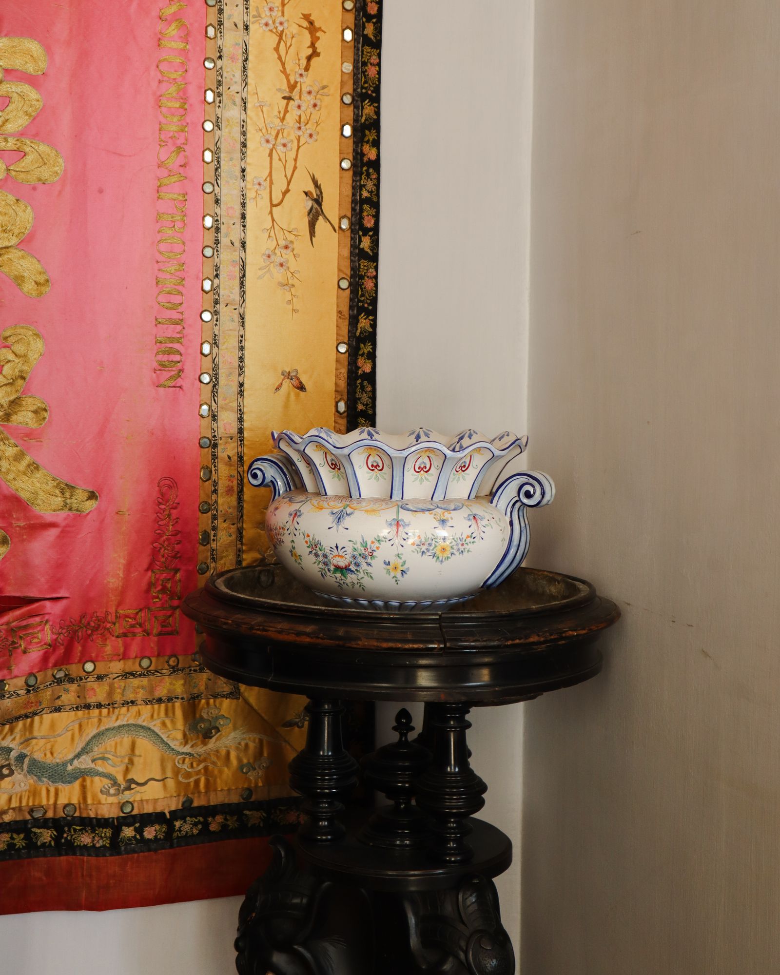 Image may contain Pottery Art Porcelain Cookware Pot Furniture Table Tabletop Window and Windowsill