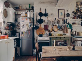 Hipster central goes rustic: one trio’s characterful flat that might be anywhere but Shoreditch