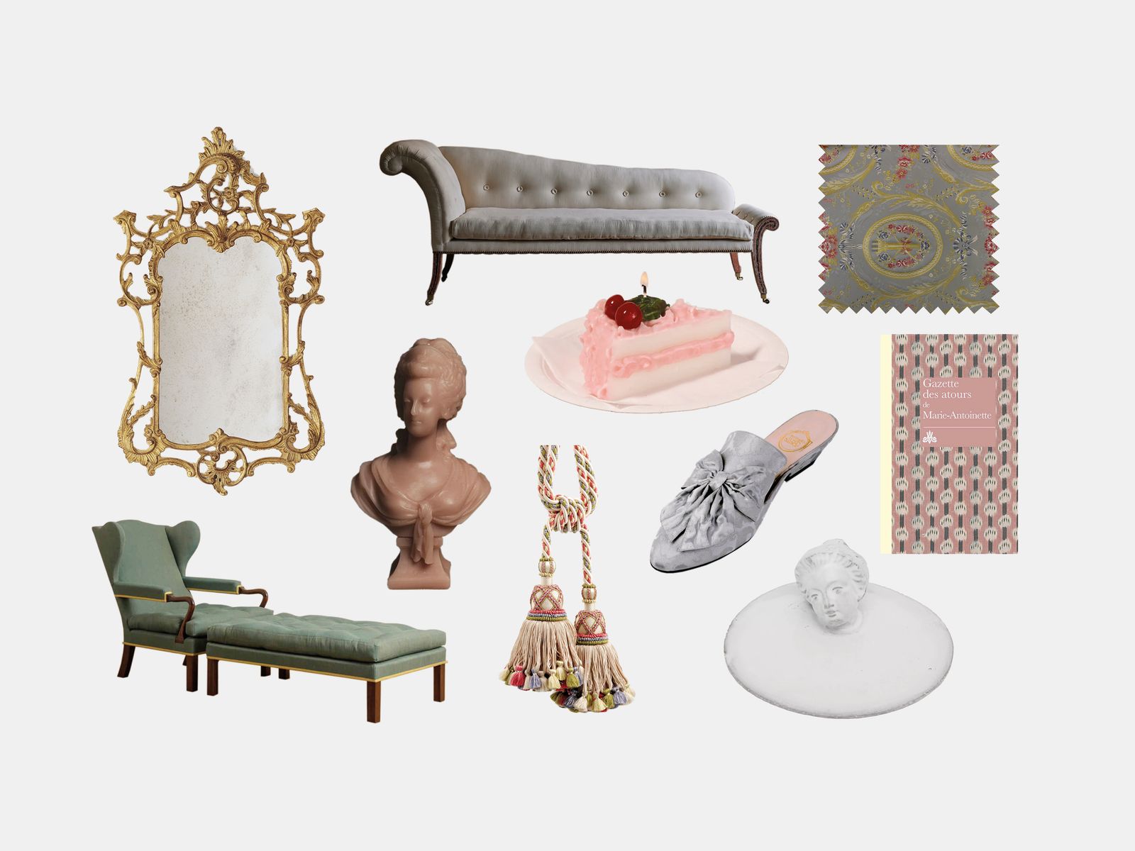 Have your cake and eat it too: Marie Antoinette-inspired décor