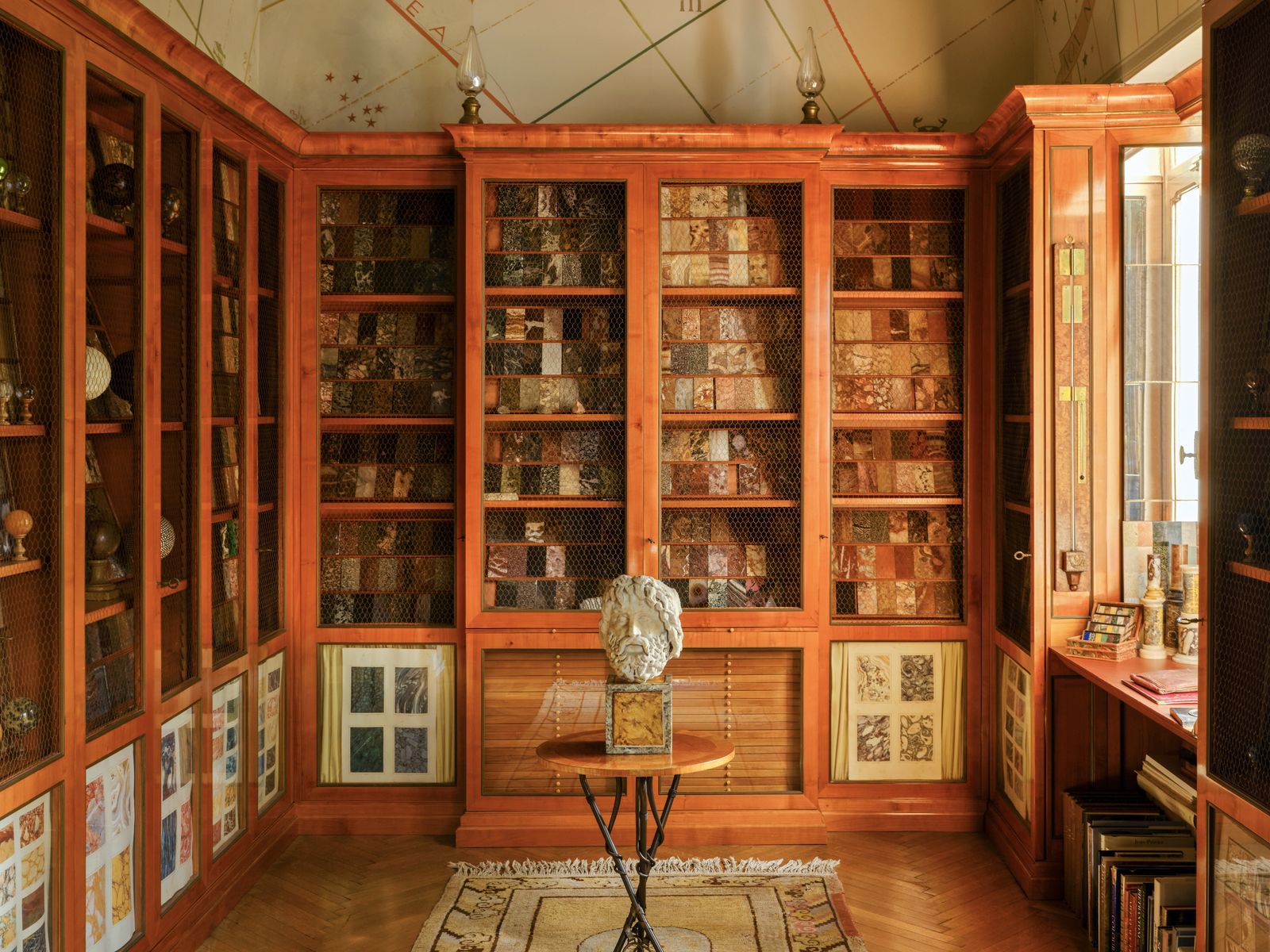 Architect Piero Portaluppi’s remarkable stone collection