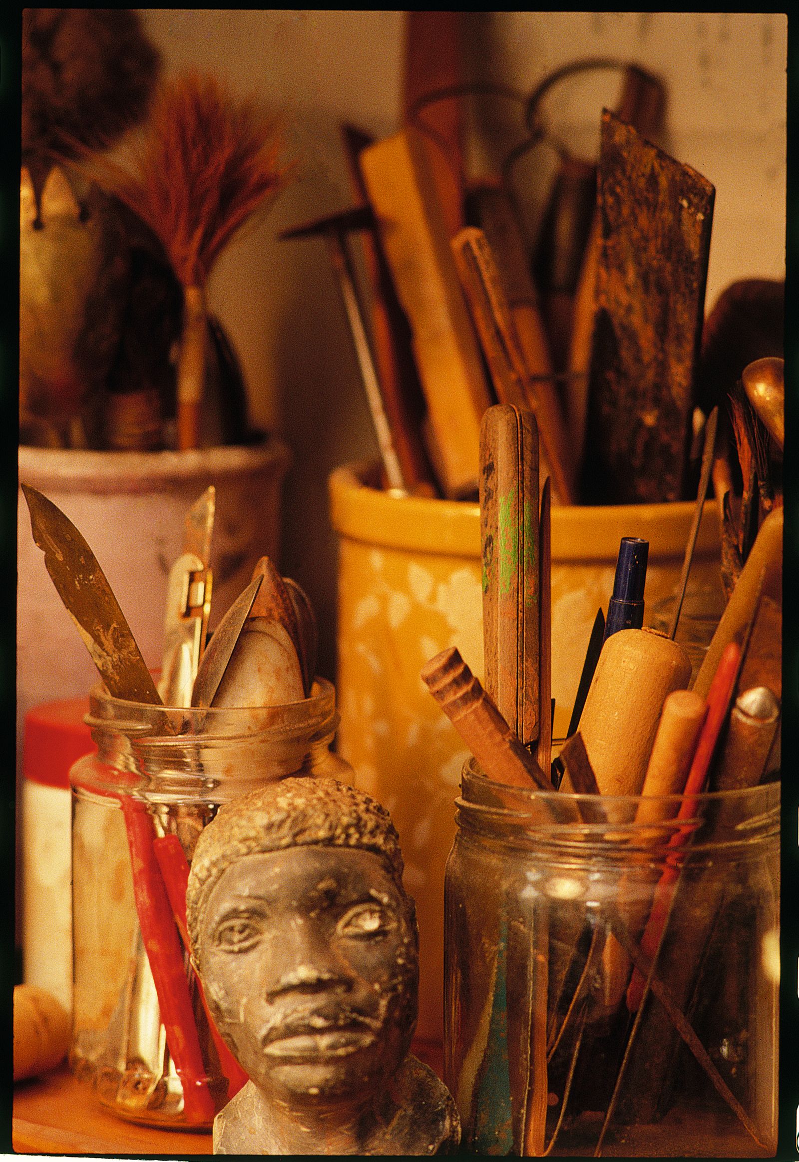 Image may contain Altar Architecture Building Church Prayer Person Art Jar Brush Device and Tool